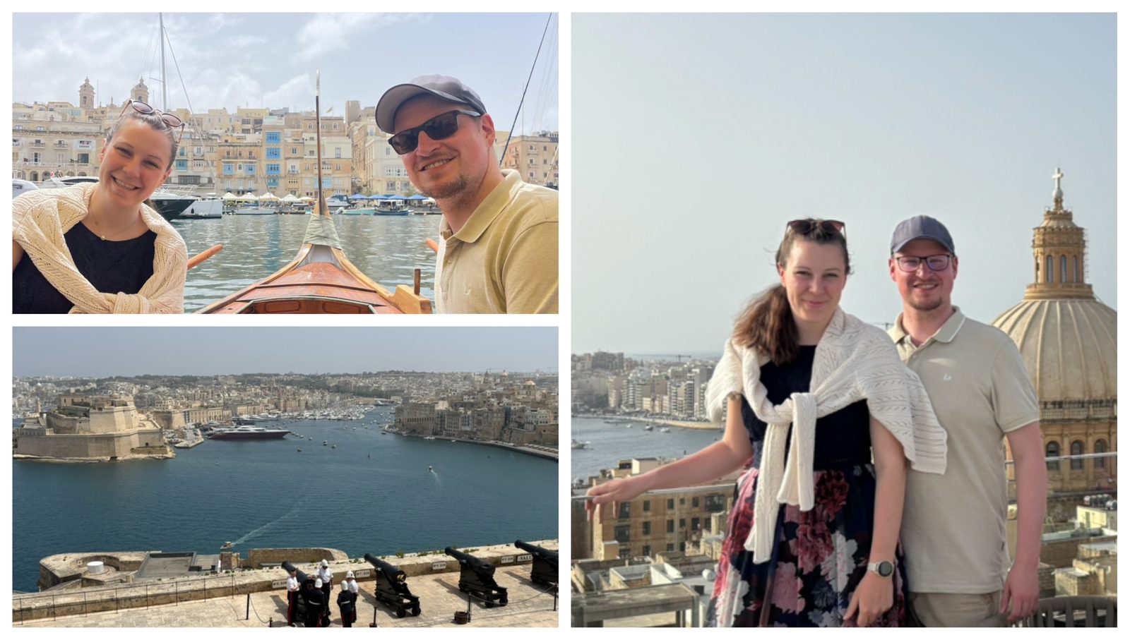 Sonja und Tim auf Malta